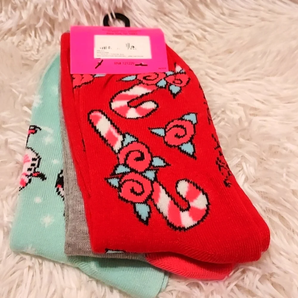 Betsy Johnson Holiday Socks